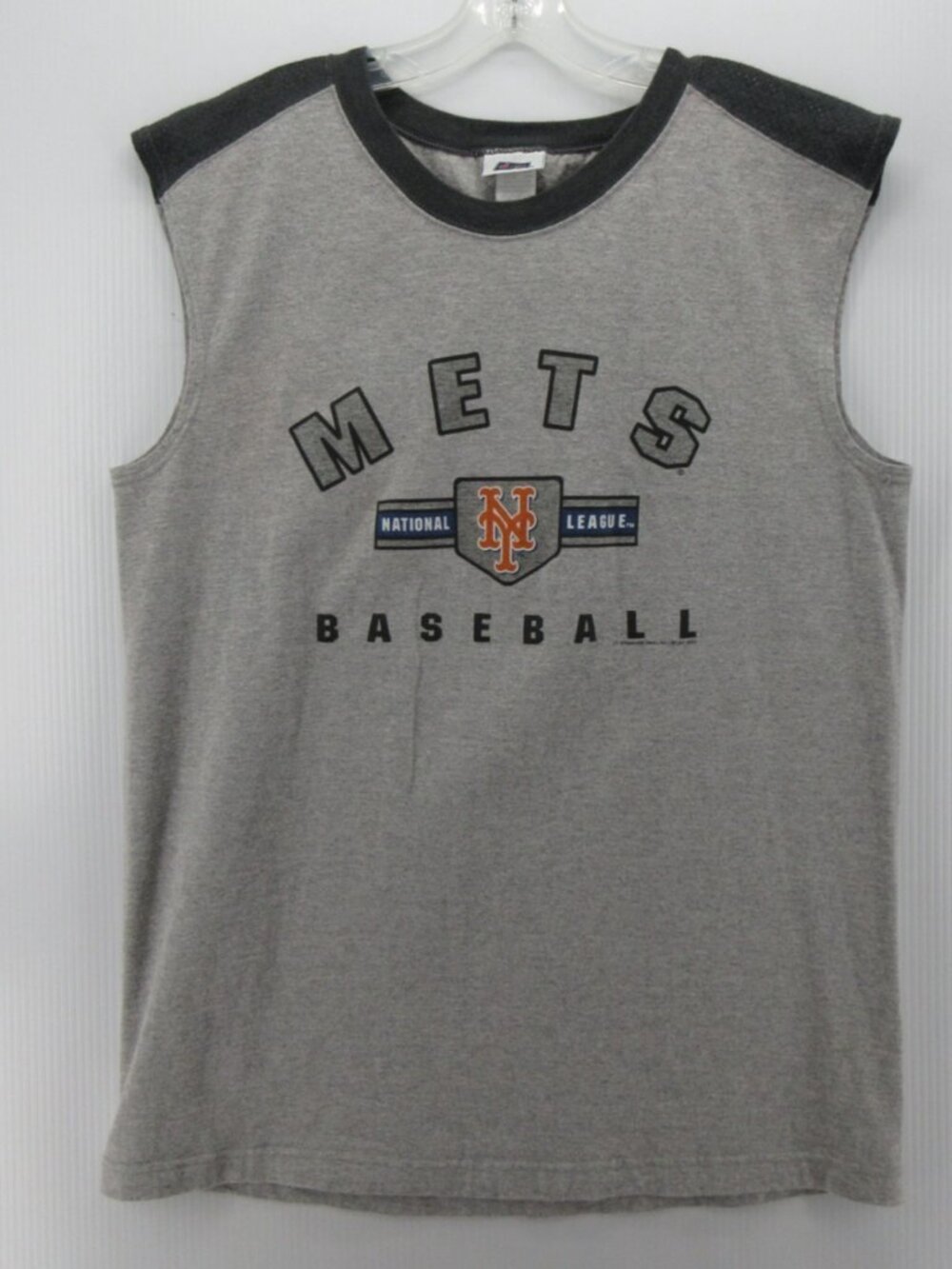 VINTAGE New York Mets Shirt Large Baseball CSA Tank Top Graphic Y2K